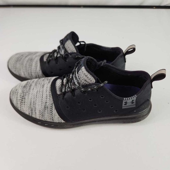 Under Armour Womens Charged Running Shoes Black 1288348002 Color Block Knit 9.5 - Picture 5 of 8